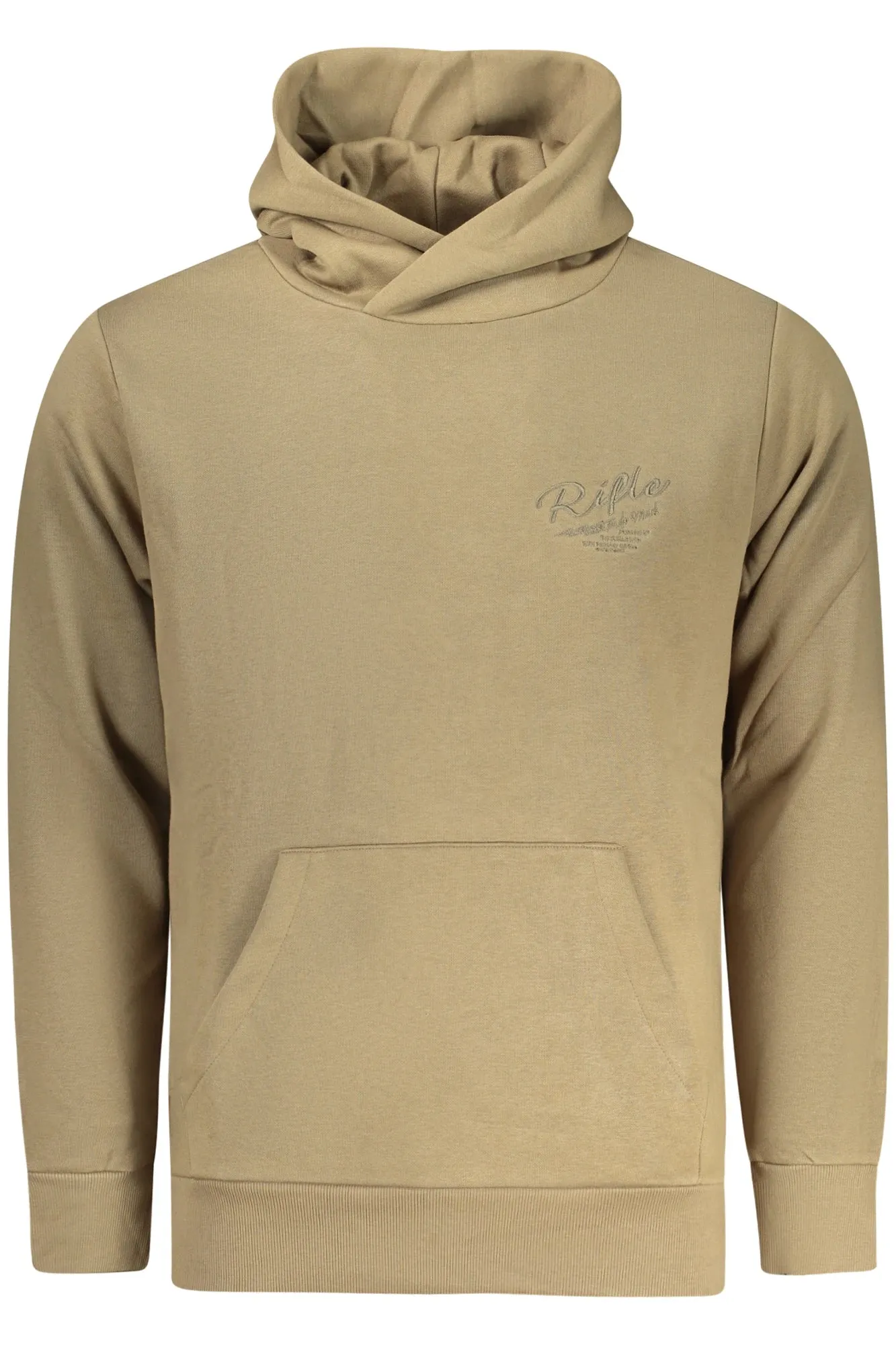 RIFLE MEN S ZIP-UP SWEATSHIRT BROWN sold by Siebentaschen