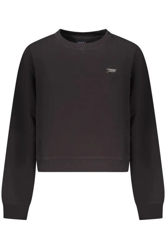 TOMMY HILFIGER WOMEN S BLACK ZIP-UP SWEATSHIRT sold by Siebentaschen