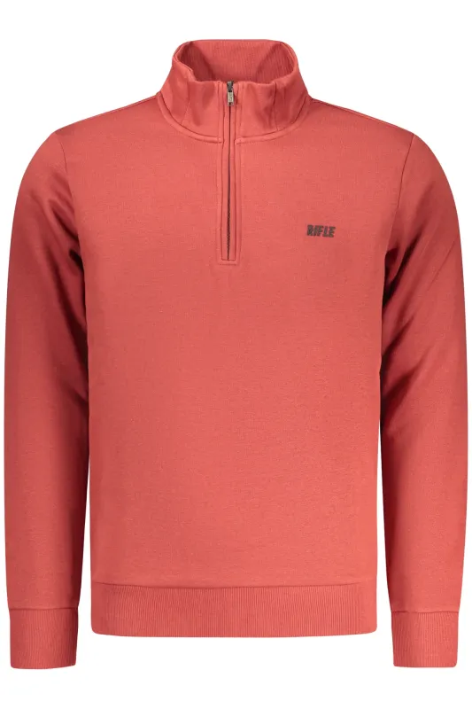 RIFLE RED MEN S ZIP-UP SWEATSHIRT sold by Siebentaschen
