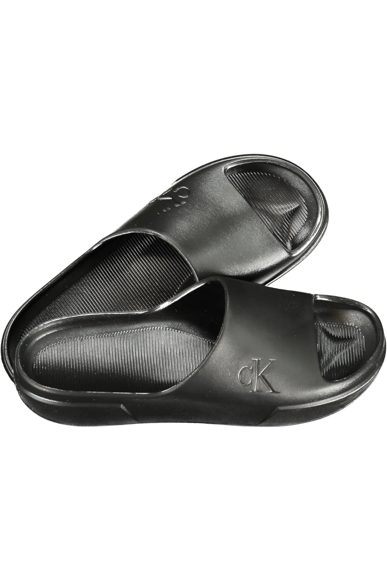 CALVIN KLEIN MEN S BLACK SLIPPER FOOTWEAR sold by Siebentaschen