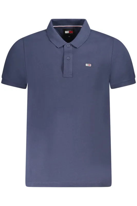 TOMMY HILFIGER MEN S SHORT-SLEEVE POLO SHIRT, BLUE sold by Siebentaschen