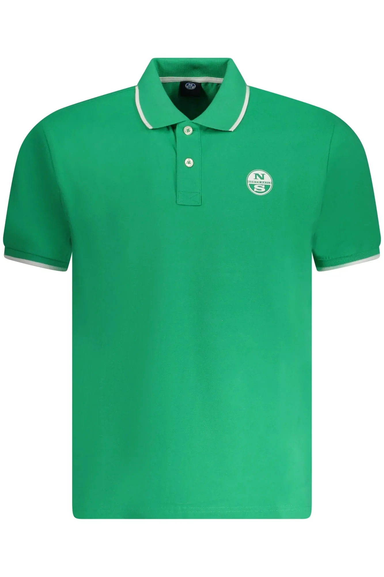 NORTH SAILS MEN S SHORT-SLEEVED POLO SHIRT, GREEN sold by Siebentaschen