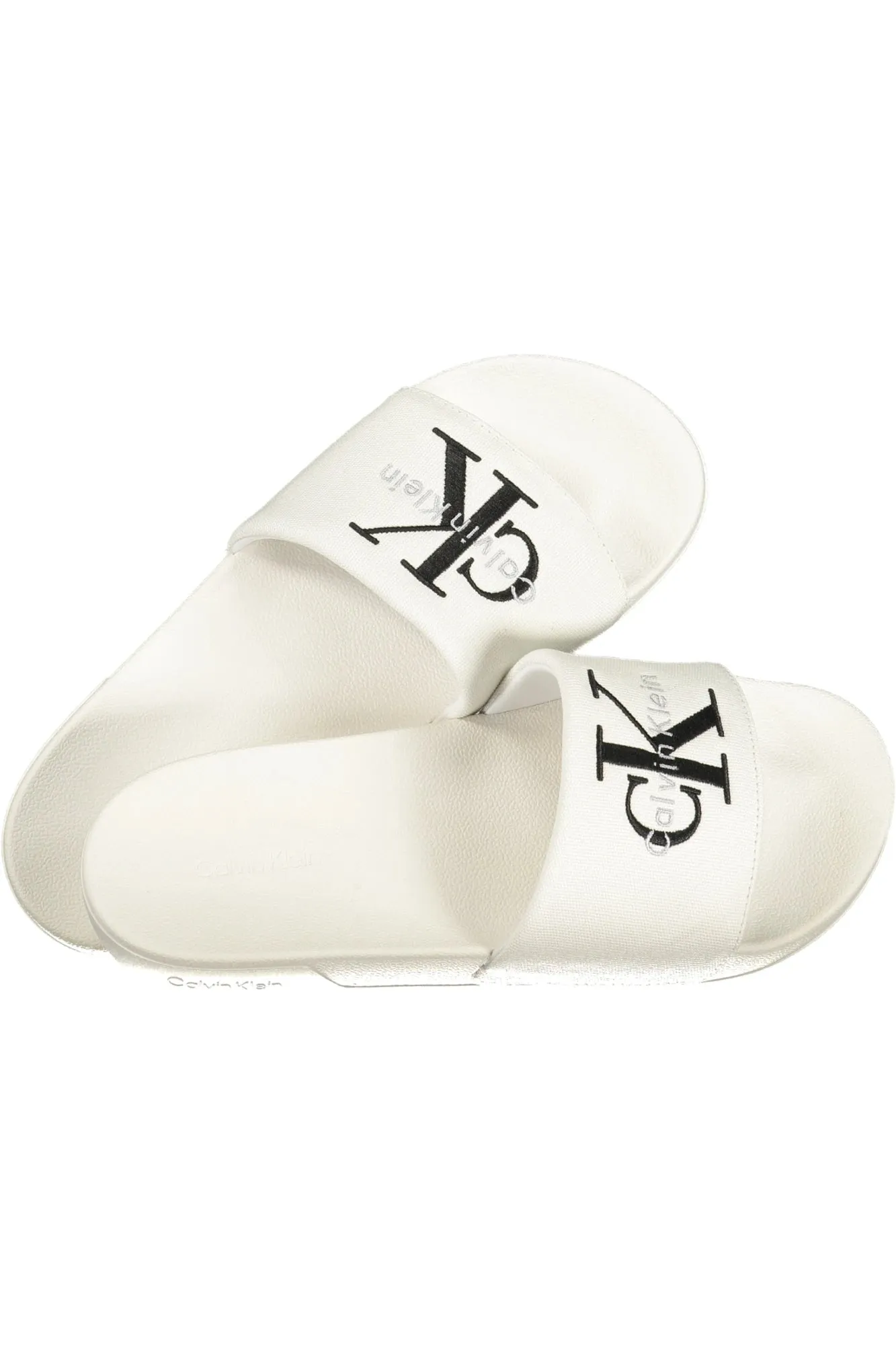 CALVIN KLEIN MEN S WHITE SLIPPER FOOTWEAR sold by Siebentaschen
