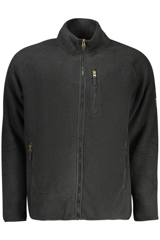 US GRAND MEN S BLACK ZIP-UP SWEATSHIRT sold by Siebentaschen
