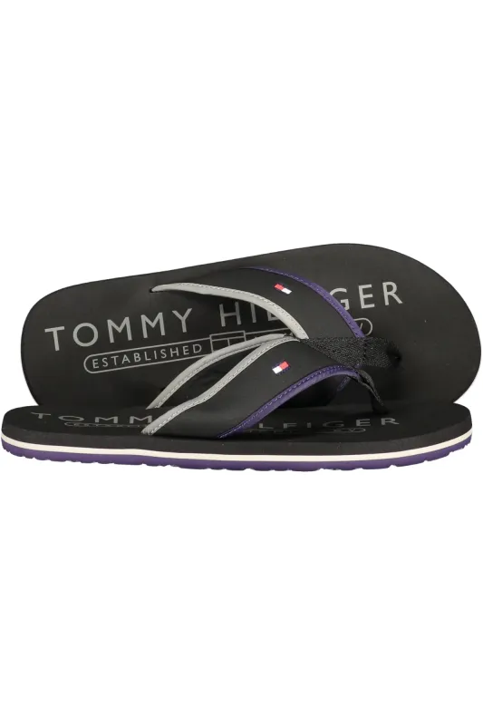 TOMMY HILFIGER MEN S BLACK SLIPPER FOOTWEAR sold by Siebentaschen