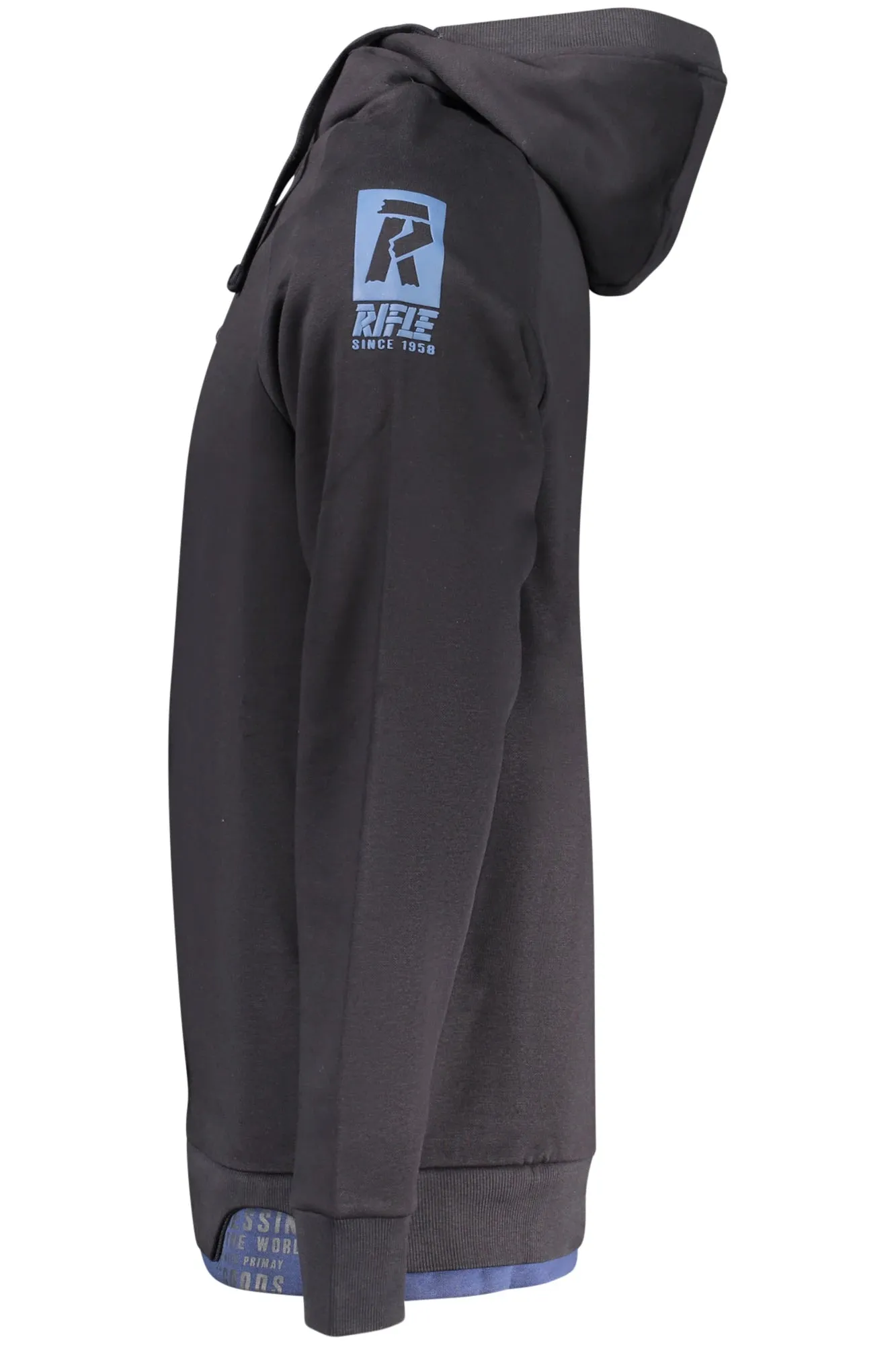 RIFLE MEN S ZIP-UP SWEATSHIRT BLUE sold by Siebentaschen product image thumbnail 3