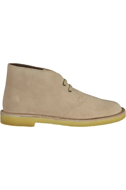 CLARKS MEN S BEIGE BOOTS made by Clarks