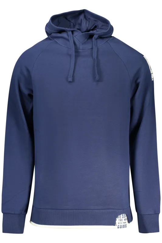 RIFLE MEN S ZIP-UP SWEATSHIRT BLUE sold by Siebentaschen