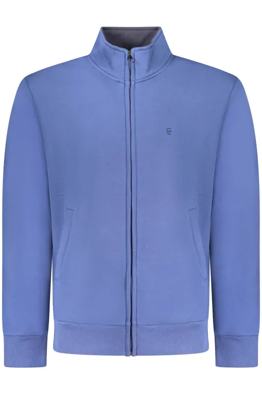 COVERI MOVING MEN S BLUE ZIP-UP SWEATSHIRT sold by Siebentaschen