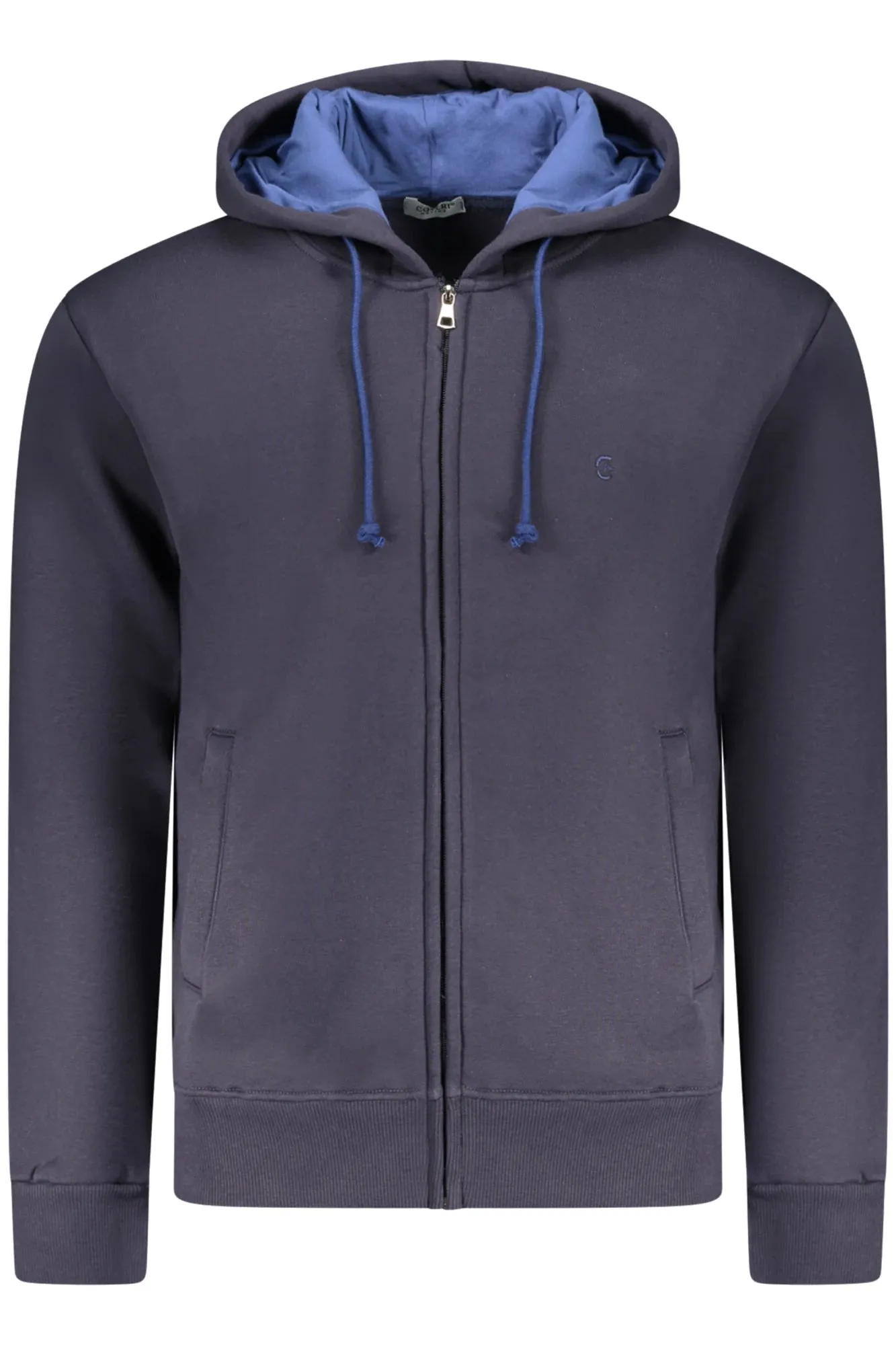 COVERI MOVING MEN S BLUE ZIP-UP SWEATSHIRT sold by Siebentaschen