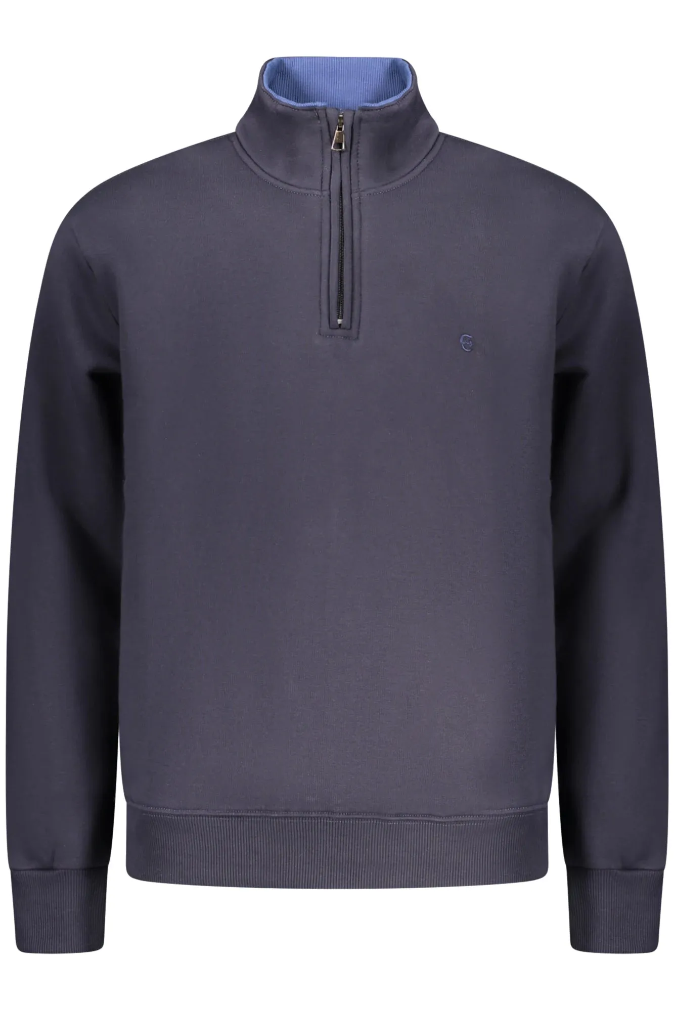 COVERI MOVING MEN S BLUE ZIP-LESS SWEATSHIRT sold by Siebentaschen