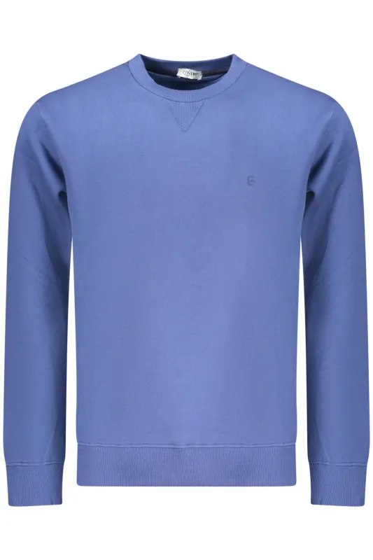 COVERI MOVING MEN S BLUE ZIP-LESS SWEATSHIRT sold by Siebentaschen