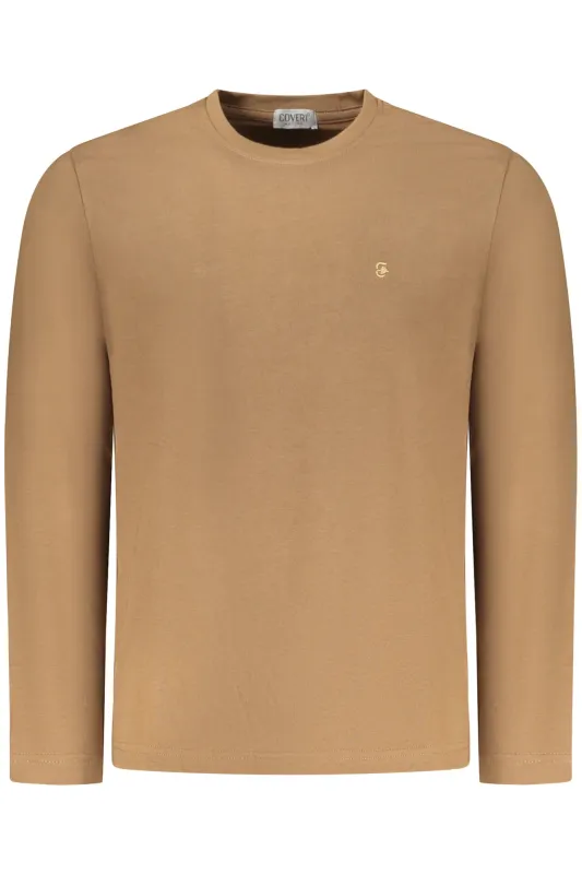 COVERI MOVING MEN S LONG-SLEEVED T-SHIRT, BROWN sold by Siebentaschen