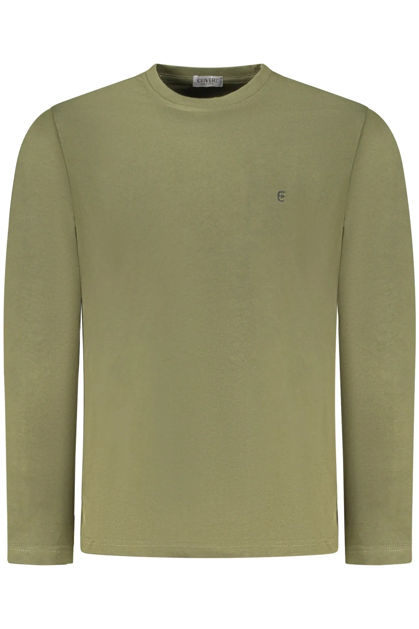 COVERI MOVING MEN S LONG-SLEEVED T-SHIRT, GREEN sold by Siebentaschen
