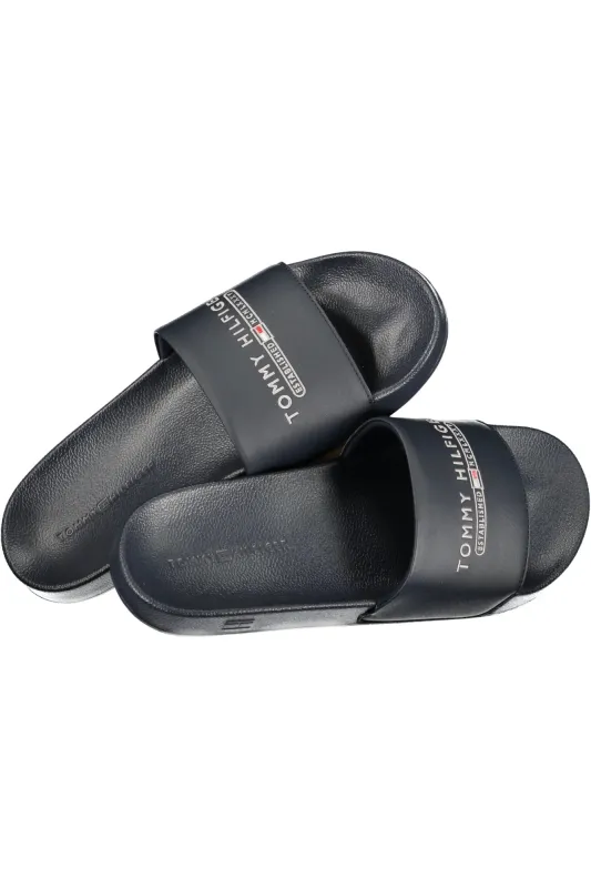 TOMMY HILFIGER MEN S BLUE SLIPPER FOOTWEAR sold by Siebentaschen