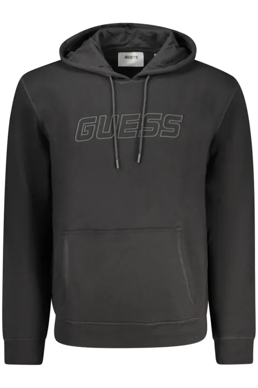 GUESS JEANS SWEATSHIRT WITHOUT ZIP MEN BLACK sold by Siebentaschen