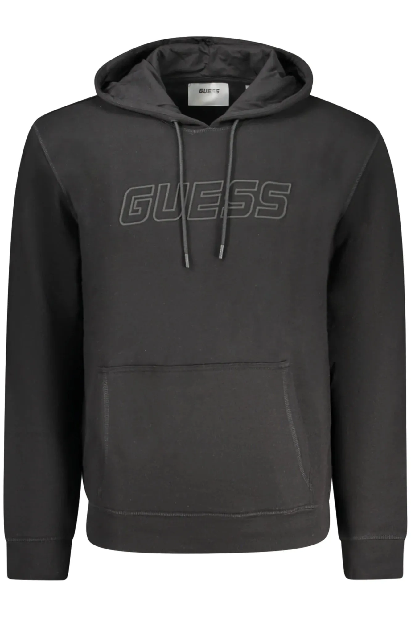 GUESS JEANS SWEATSHIRT WITHOUT ZIP MEN BLACK sold by Siebentaschen