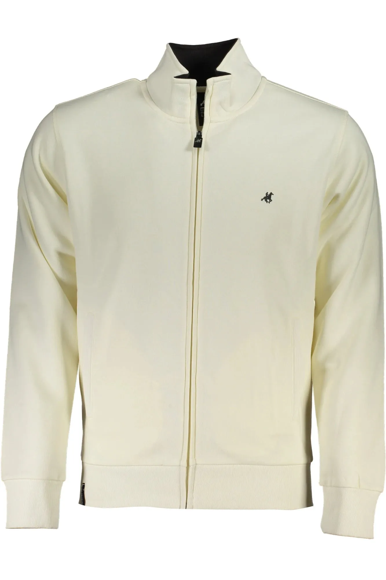 US GRAND MEN S WHITE ZIP-UP SWEATSHIRT sold by Siebentaschen