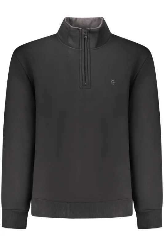 COVERI MOVING MEN S BLACK ZIP-UP SWEATSHIRT sold by Siebentaschen