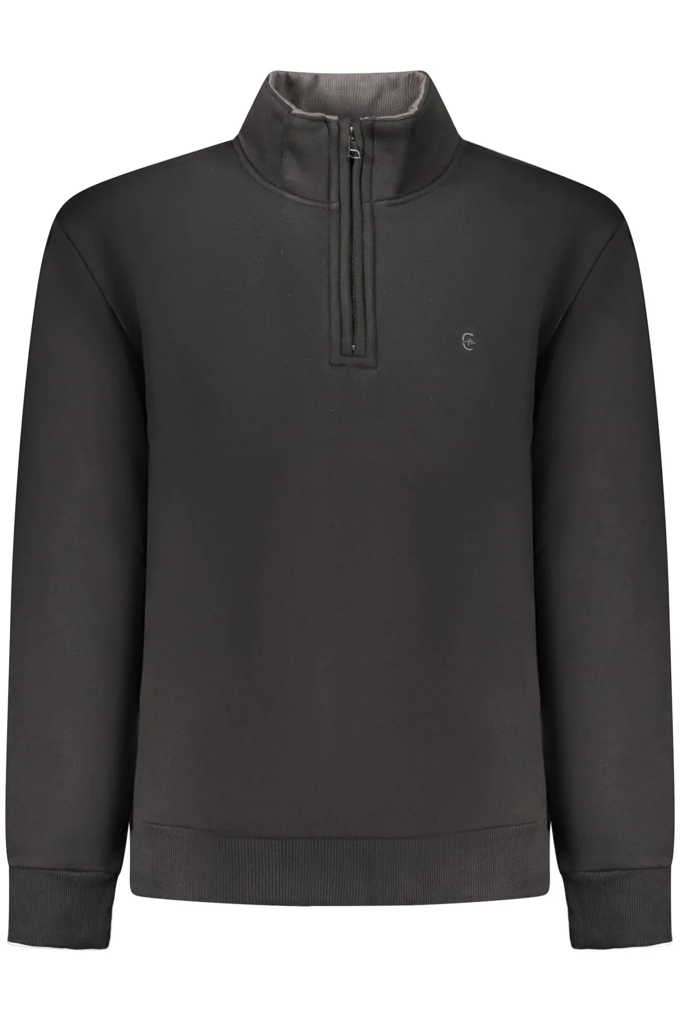 COVERI MOVING MEN S BLACK ZIP-UP SWEATSHIRT sold by Siebentaschen