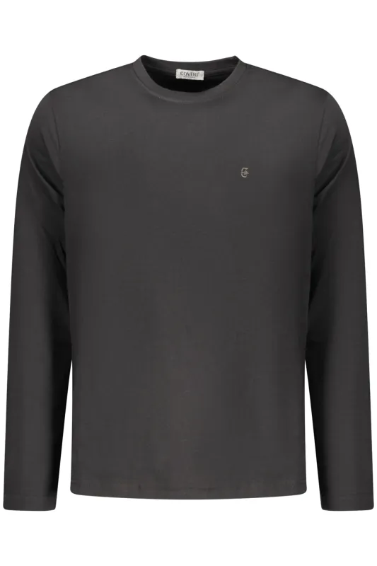 COVERI MOVING MEN S LONG-SLEEVED T-SHIRT BLACK sold by Siebentaschen
