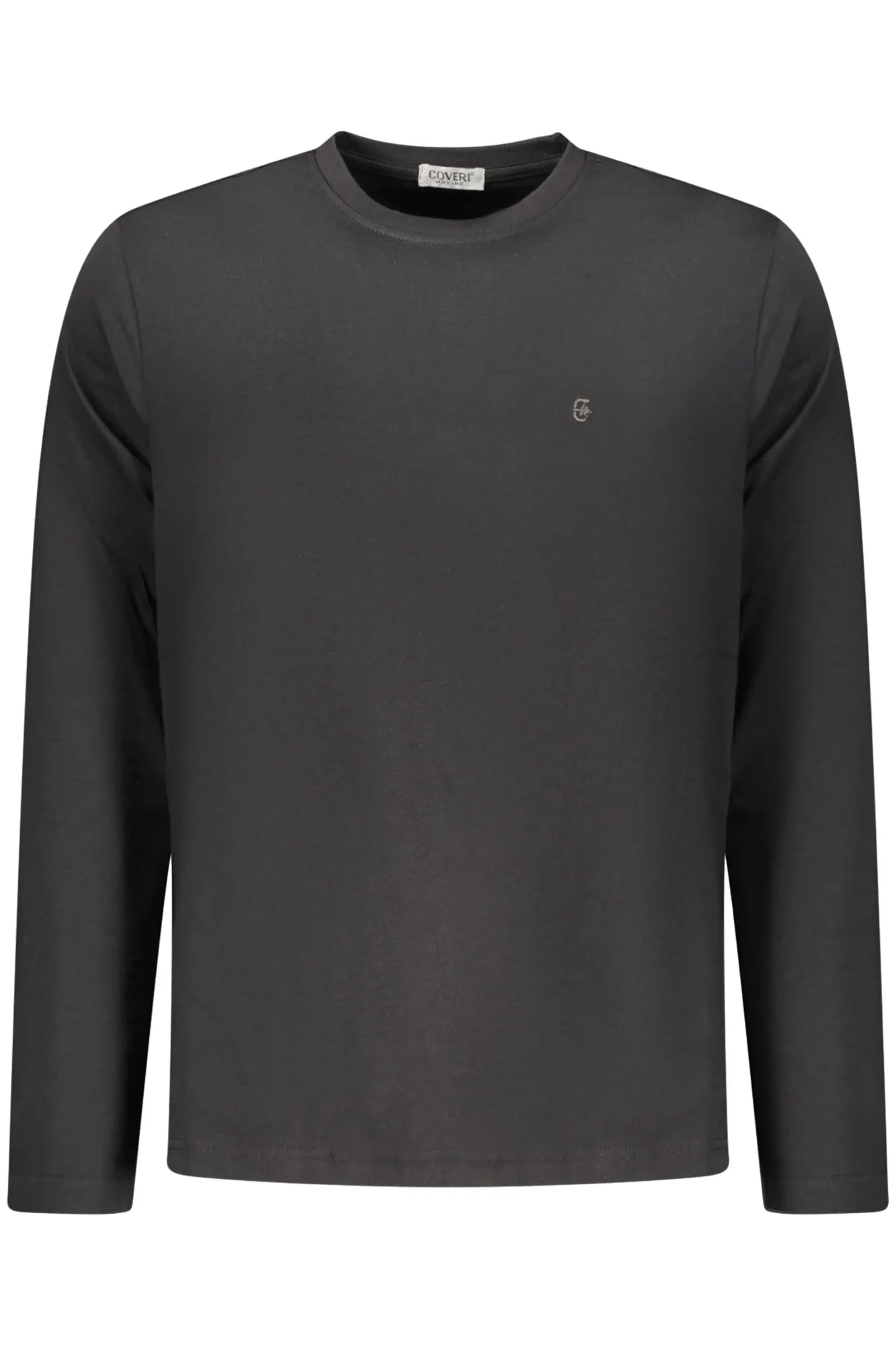 COVERI MOVING MEN S LONG-SLEEVED T-SHIRT BLACK sold by Siebentaschen