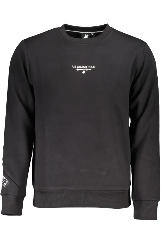 US GRAND MEN S BLACK ZIP-UP SWEATSHIRT sold by Siebentaschen