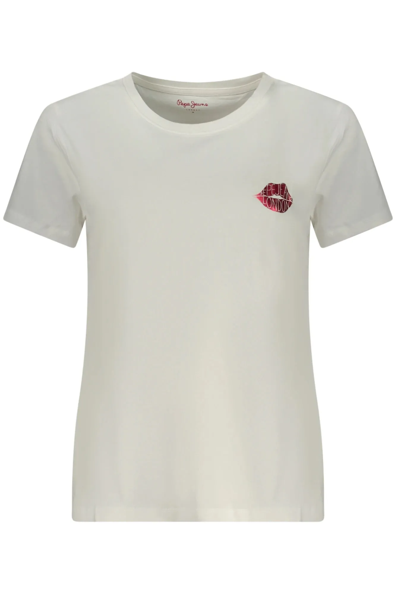 PEPE JEANS WOMEN S SHORT-SLEEVE T-SHIRT WHITE sold by Siebentaschen