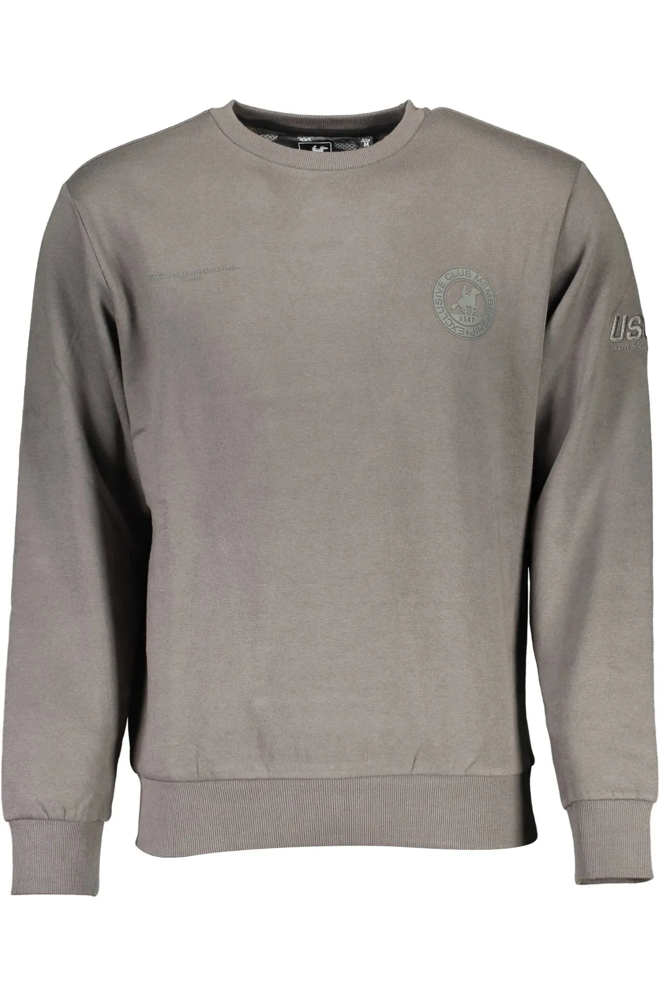 US GRAND MEN S GRAY ZIP-UP SWEATSHIRT sold by Siebentaschen
