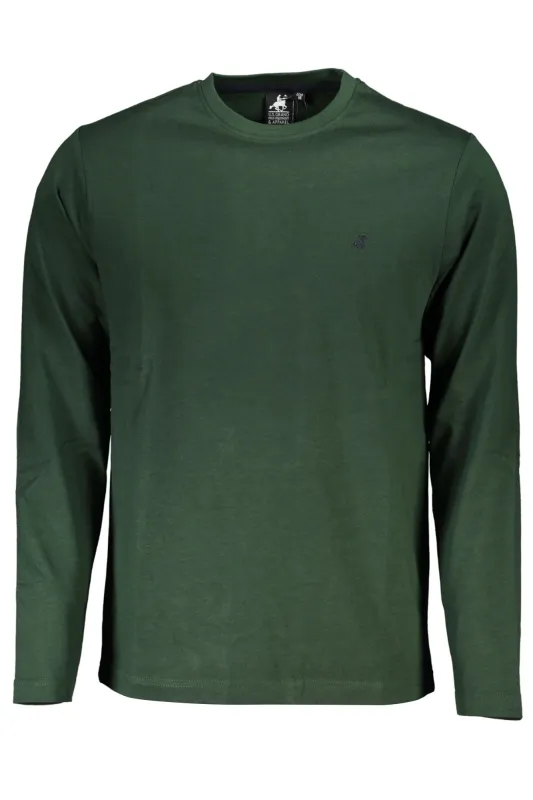 US GRAND MEN S LONG-SLEEVED GREEN T-SHIRT sold by Siebentaschen