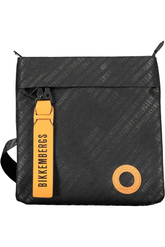BIKKEMBERGS BLACK MAN SHOULDER BAG sold by Siebentaschen