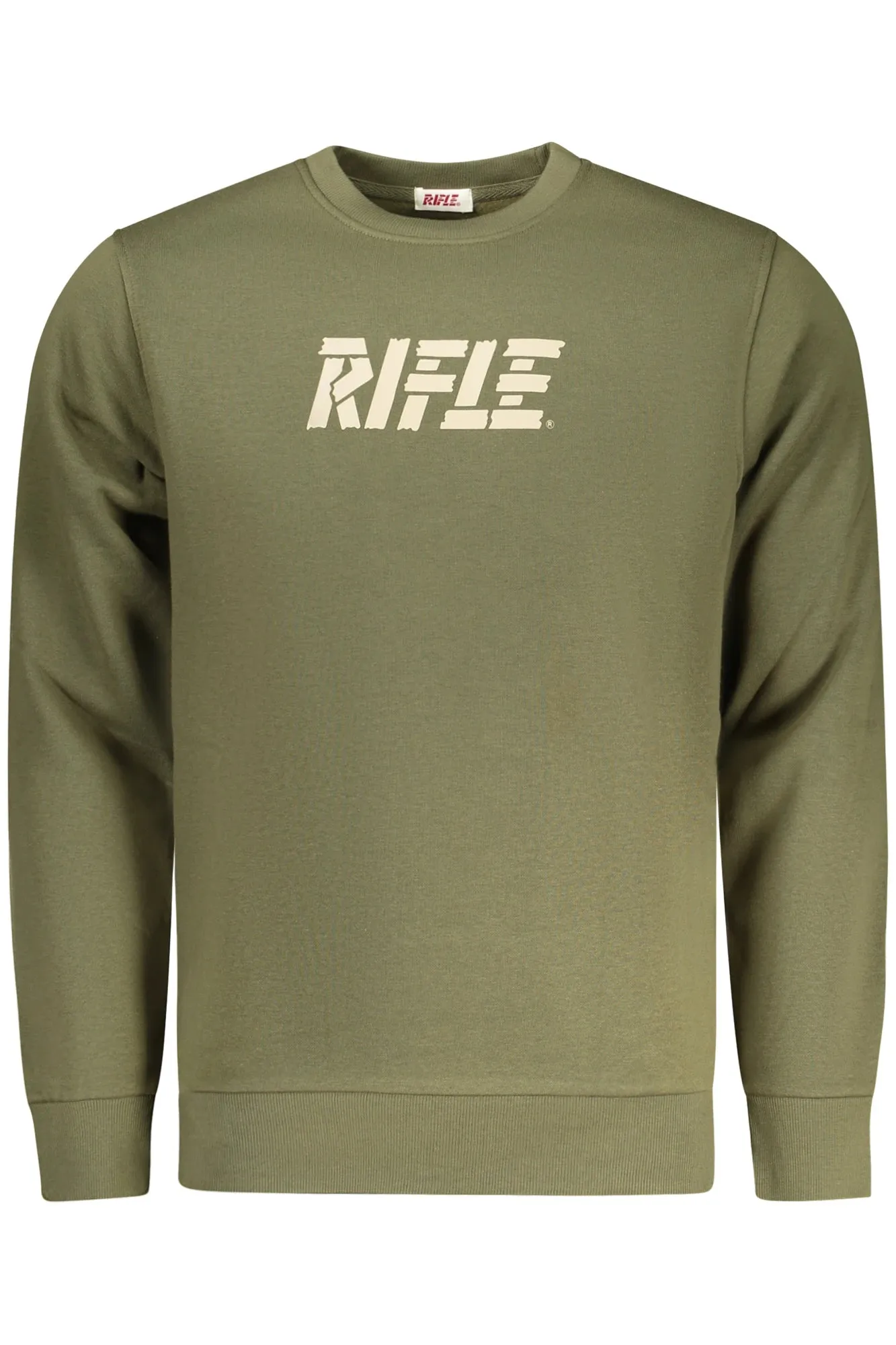 RIFLE MEN S ZIP-UP SWEATSHIRT GREEN sold by Siebentaschen