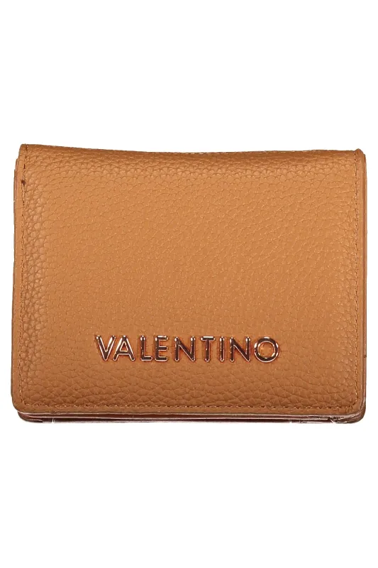 VALENTINO BAGS WOMEN S WALLET BROWN made by Siebentaschen