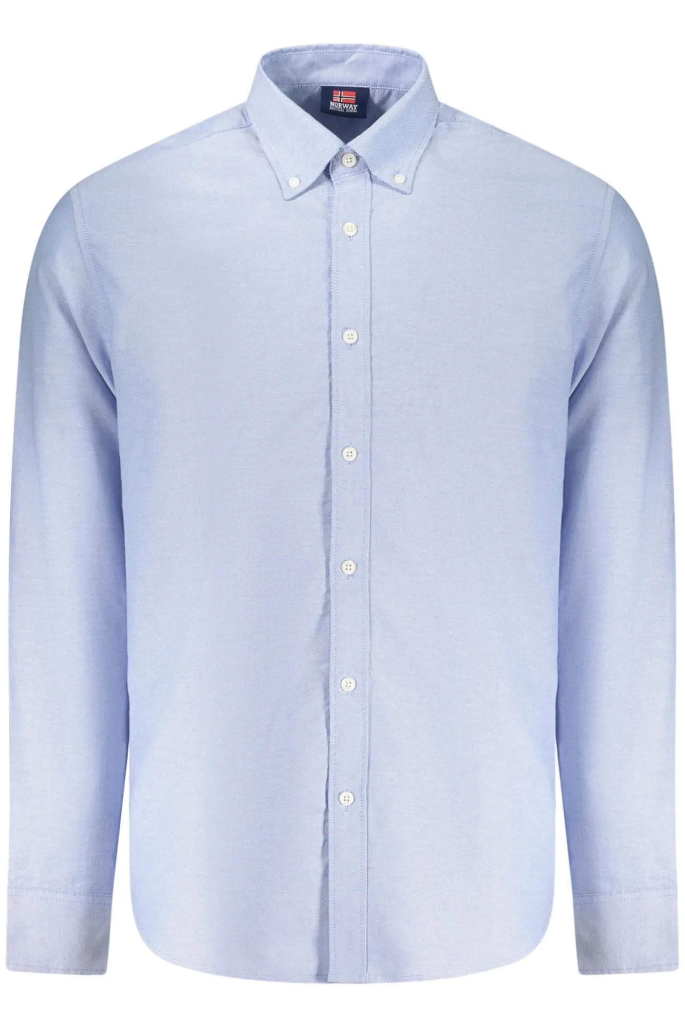 NORWAY 1963 MEN S LONG-SLEEVED SHIRT, BLUE sold by Siebentaschen