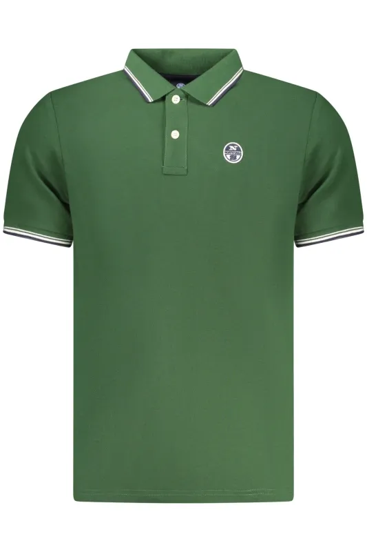 NORTH SAILS MEN S SHORT-SLEEVED POLO SHIRT, GREEN sold by Siebentaschen