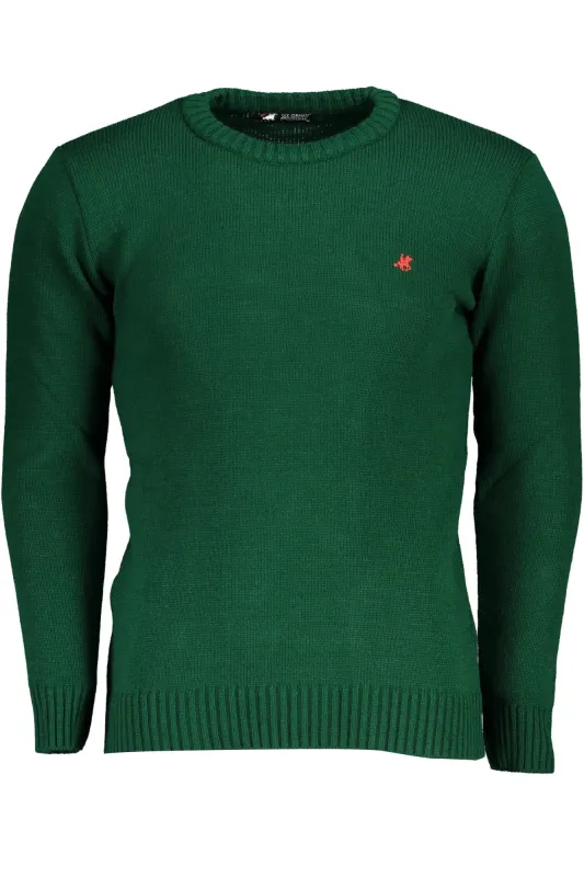 US GRAND MEN S GREEN SWEATER sold by Siebentaschen
