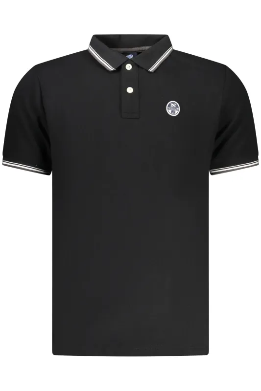 NORTH SAILS MEN S SHORT-SLEEVE POLO SHIRT, BLACK sold by Siebentaschen