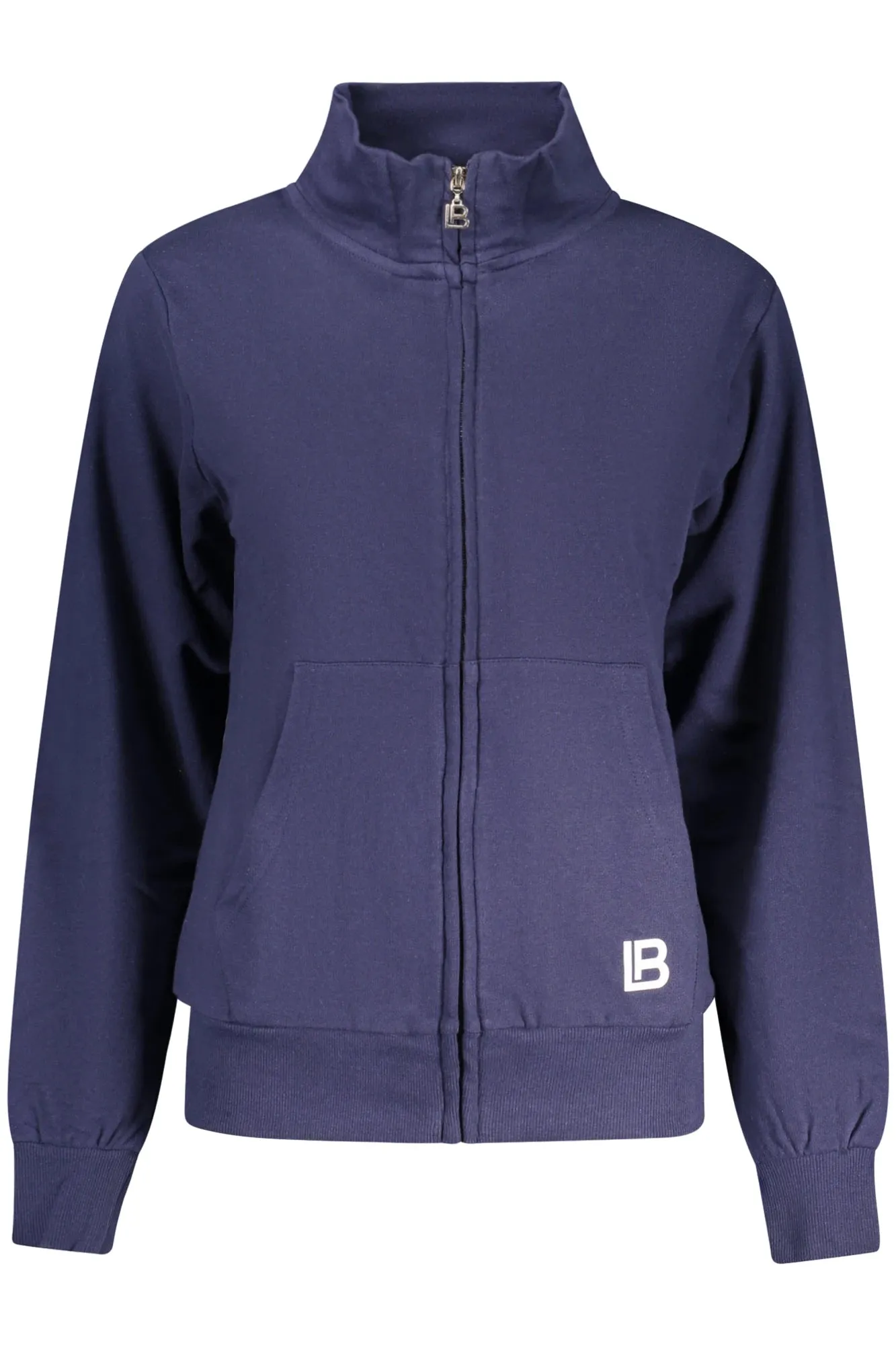 LAURA BIAGIOTTI WOMEN S BLUE ZIP-UP SWEATSHIRT sold by Siebentaschen