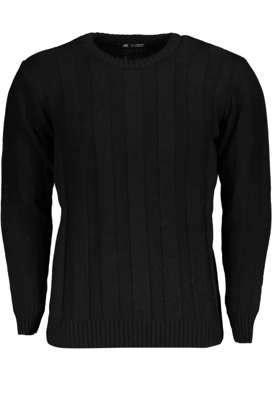 US GRAND MEN S BLACK SWEATER sold by Siebentaschen