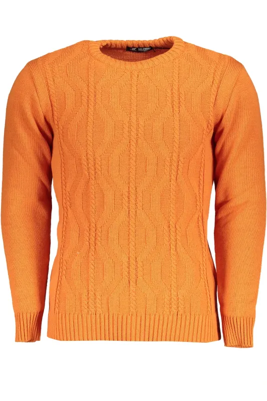 US GRAND MEN S ORANGE SWEATER sold by Siebentaschen
