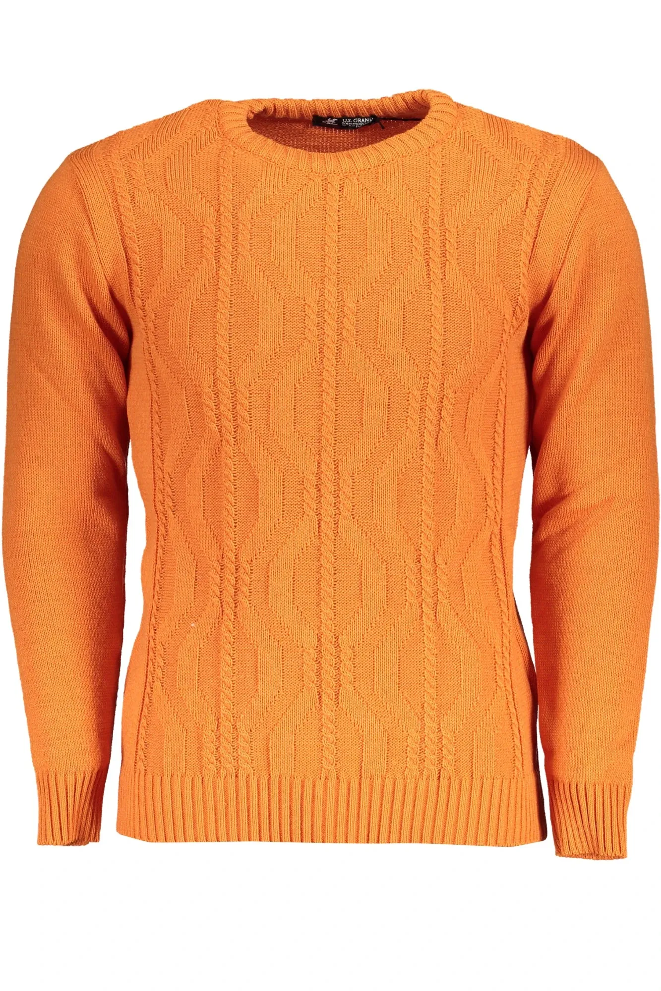 US GRAND MEN S ORANGE SWEATER sold by Siebentaschen