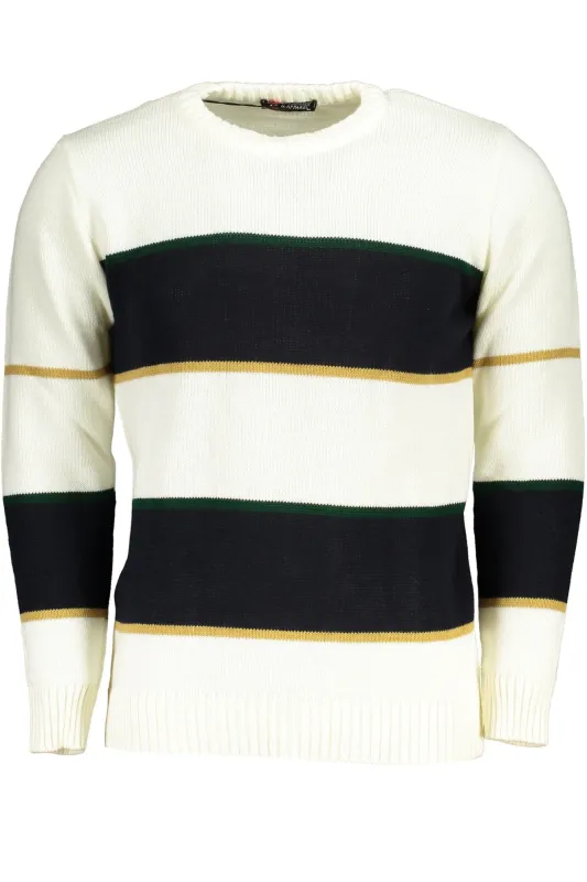 US GRAND MEN S WHITE SWEATER sold by Siebentaschen