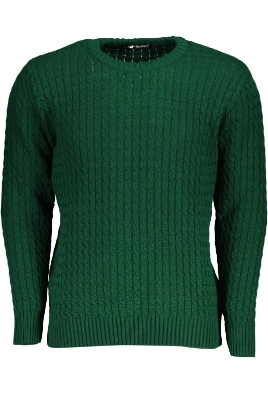US GRAND MEN S GREEN SWEATER sold by Siebentaschen