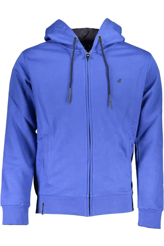 US GRAND MEN S BLUE ZIP-UP SWEATSHIRT sold by Siebentaschen