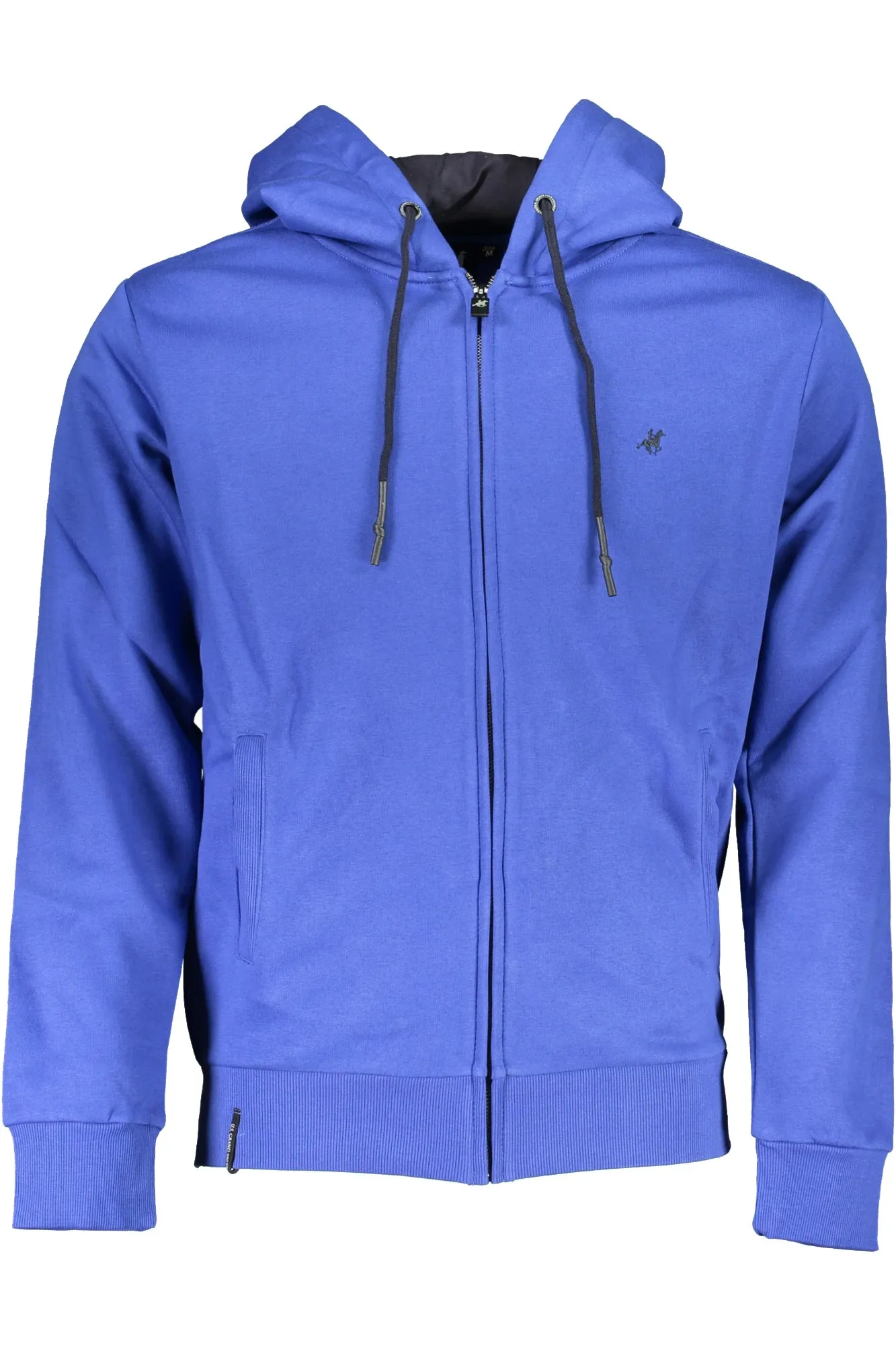 US GRAND MEN S BLUE ZIP-UP SWEATSHIRT sold by Siebentaschen