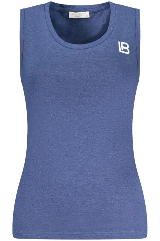 LAURA BIAGIOTTI WOMEN S BLUE EXTERNAL TANK TOP sold by Siebentaschen