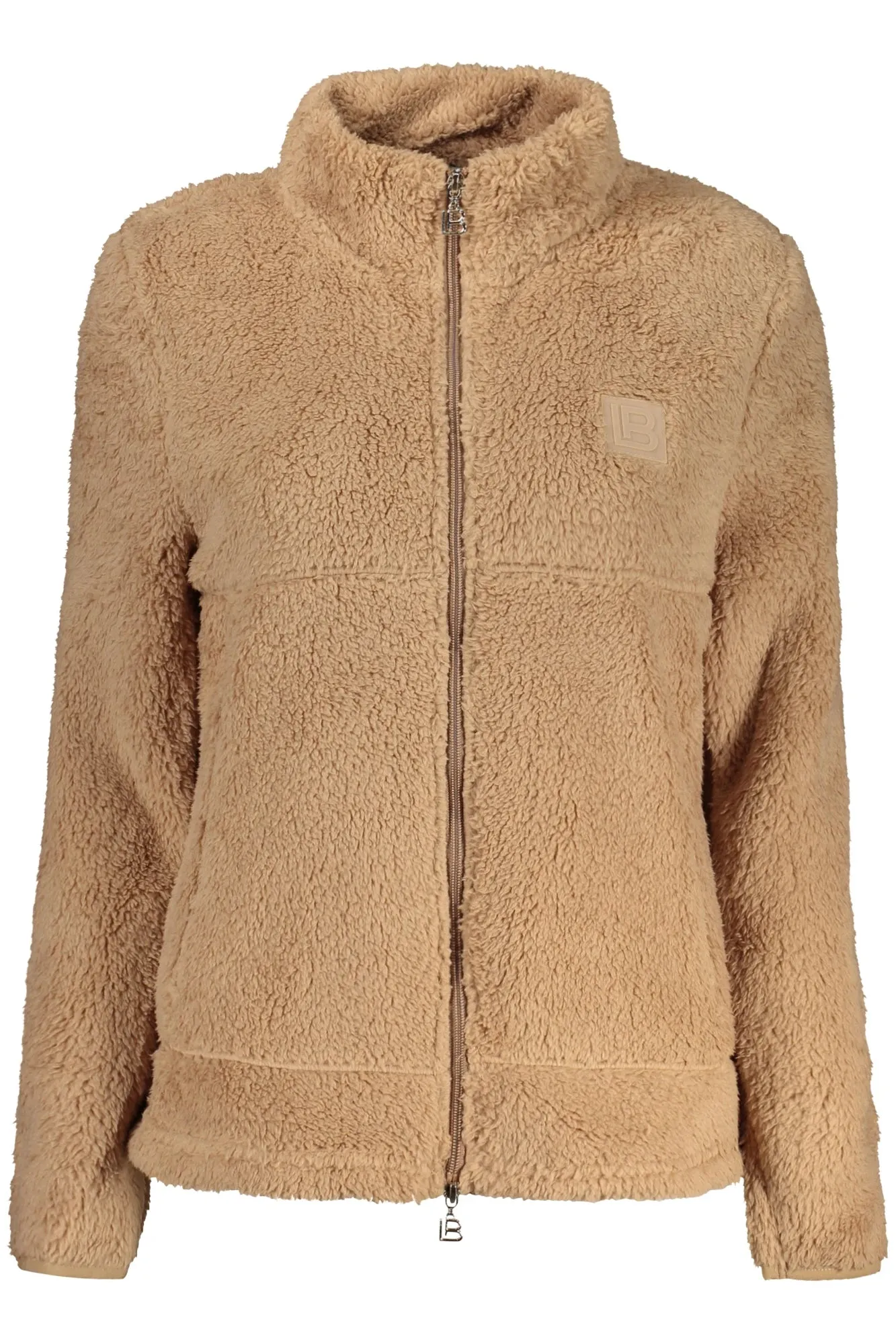 LAURA BIAGIOTTI WOMEN S BROWN ZIP-UP SWEATSHIRT sold by Siebentaschen