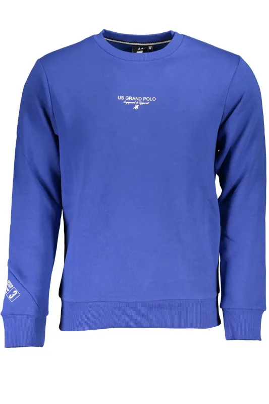 US GRAND MEN S BLUE ZIP-UP SWEATSHIRT sold by Siebentaschen