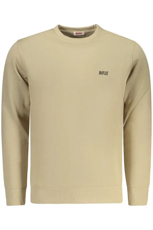 RIFLE MEN S ZIP-UP SWEATSHIRT BEIGE sold by Siebentaschen