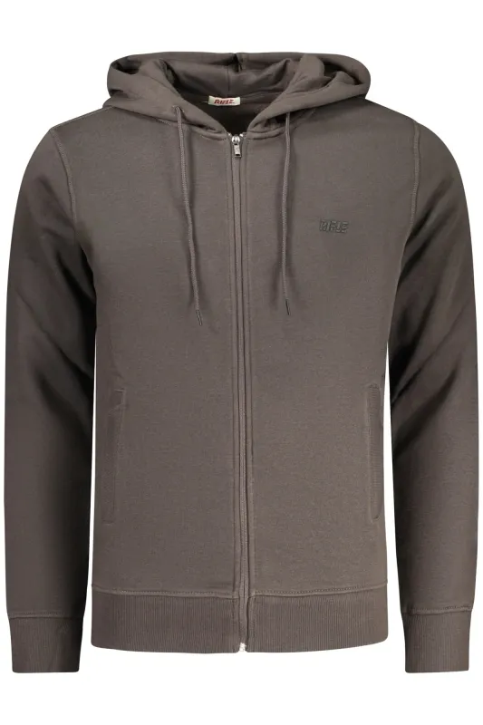 RIFLE MEN S ZIP-UP SWEATSHIRT GREY sold by Siebentaschen